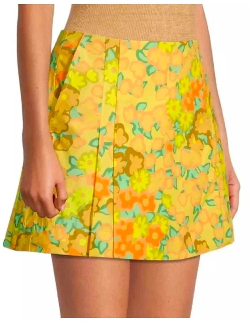 Tory Burch Blossom Poplin‎ Skort size 14
